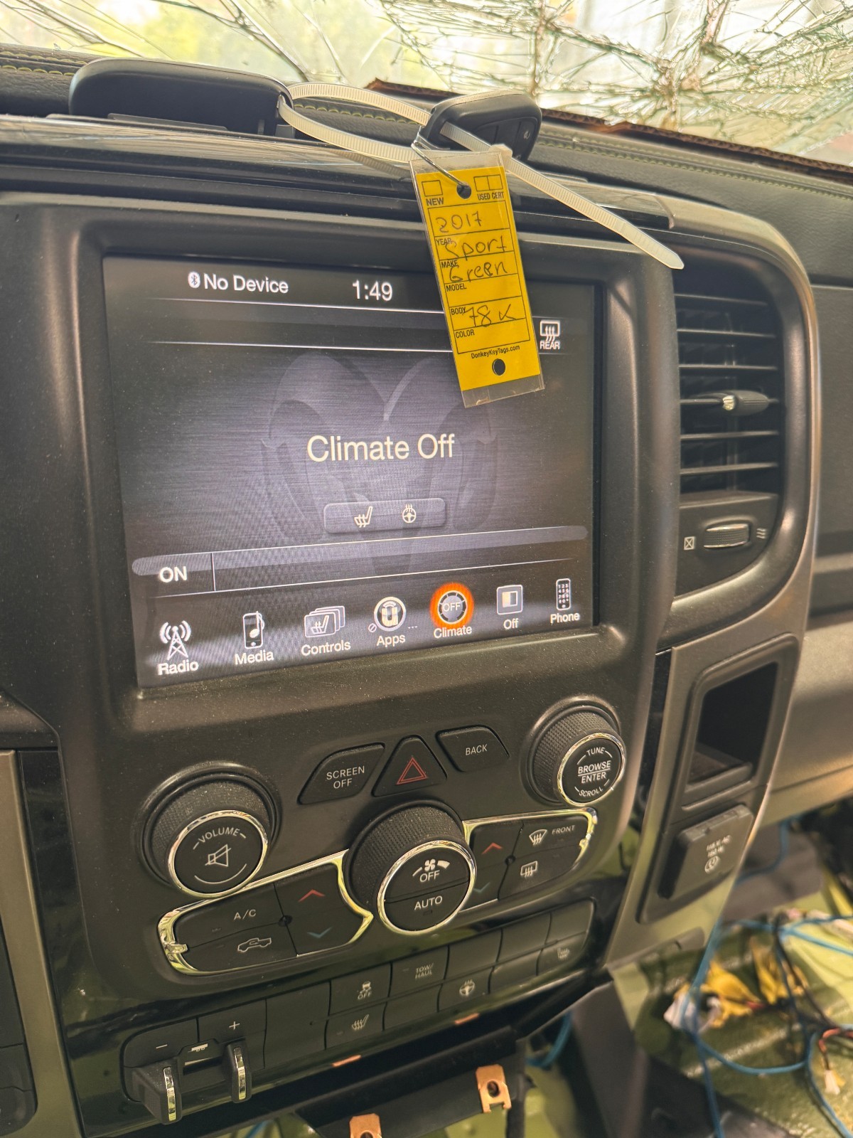 ✅ 2013-2017 RAM 1500 4th OEM MULTI MEDIA RADIO UCONNECT NAVIGATION TOUCH SCREEN