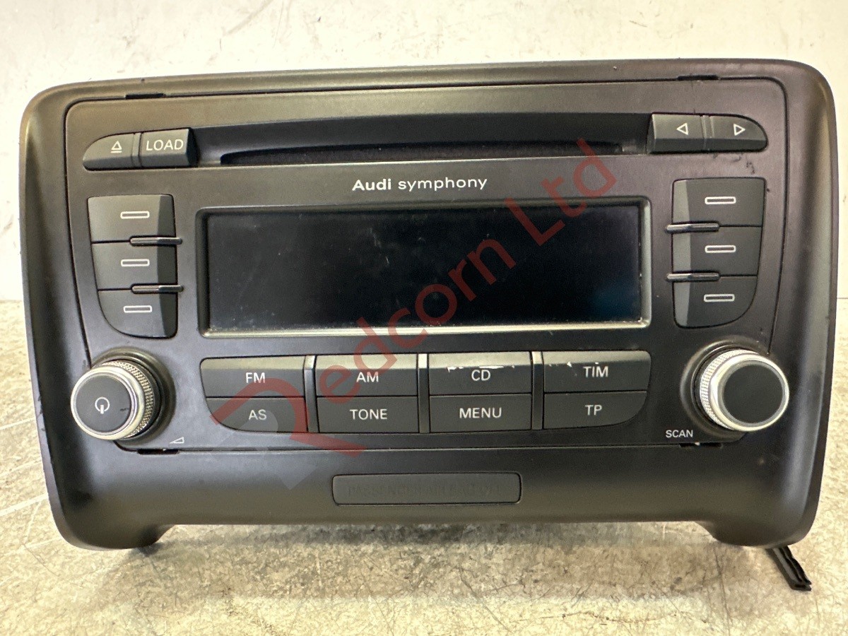 AUDI TT 2006-2010 STEREO RADIO CD PLAYER HEAD UNIT-NO CODE 8J0035195G