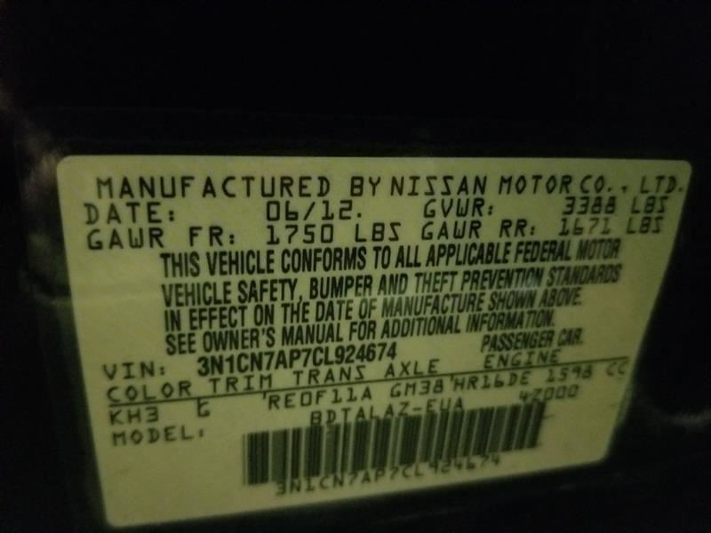 Audio Equipment Radio Receiver Am-fm-cd Sedan Fits 12-14 VERSA 605201