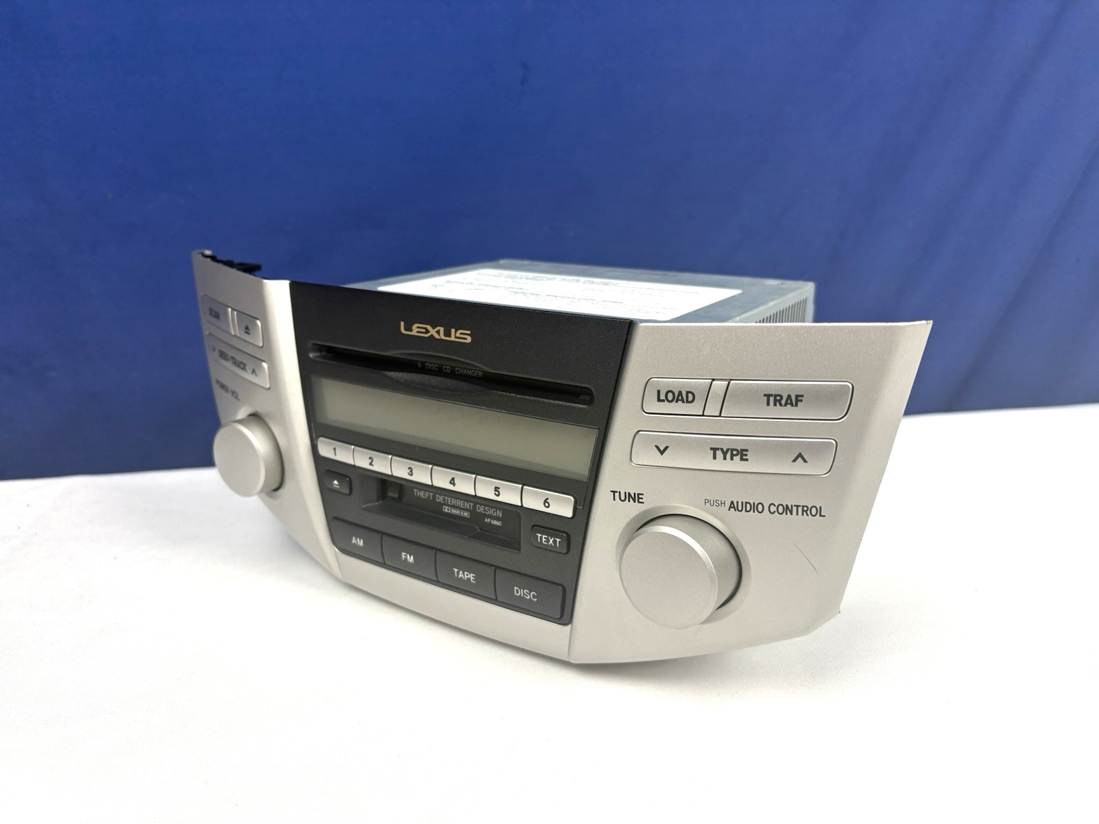 2004-2007 LEXUS RX330 AM/FM CD Player Radio Receiver 86120-0E050