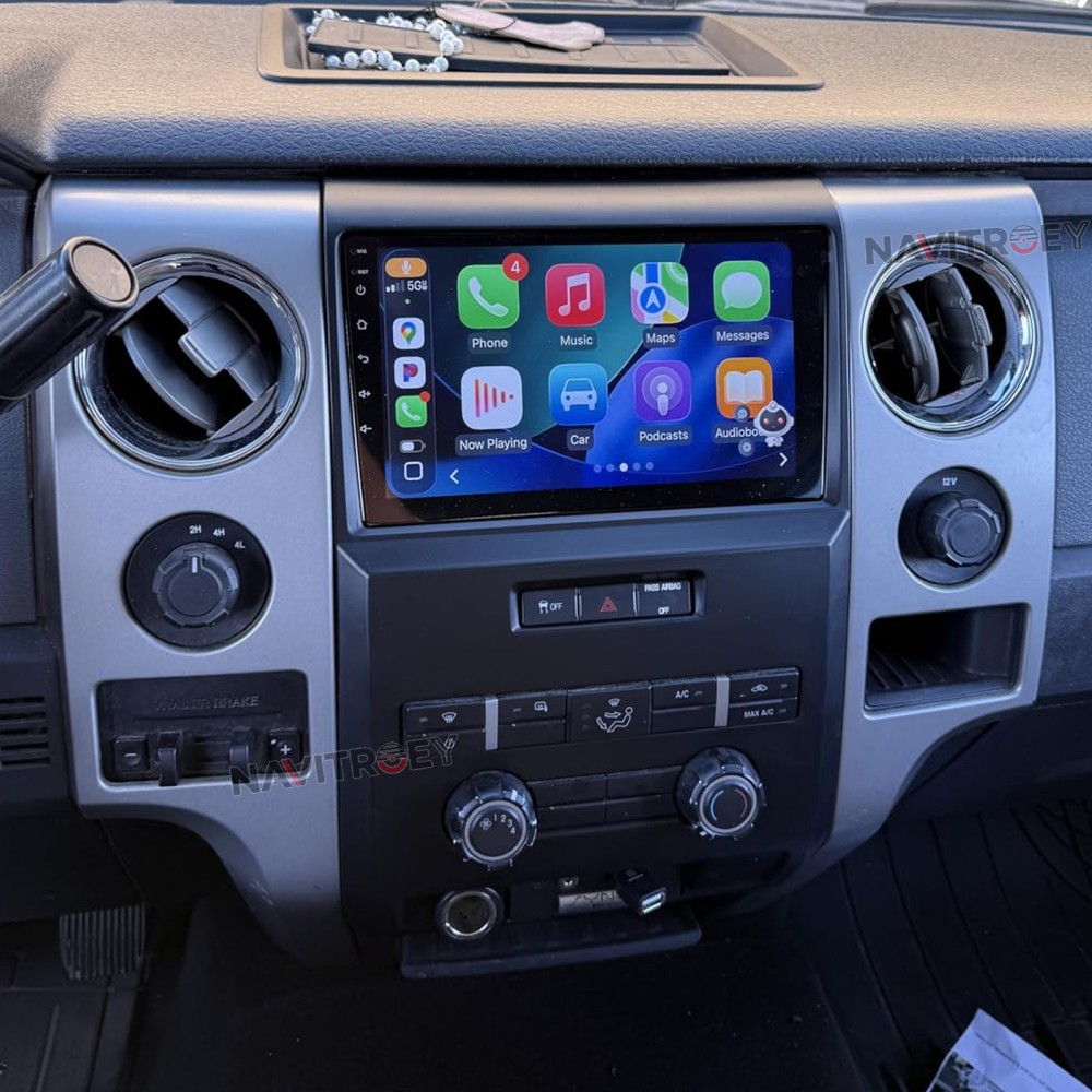 For Ford F150 2009-2014 F-150 Apple Carplay Android 15 Car Stereo Radio GPS Navi