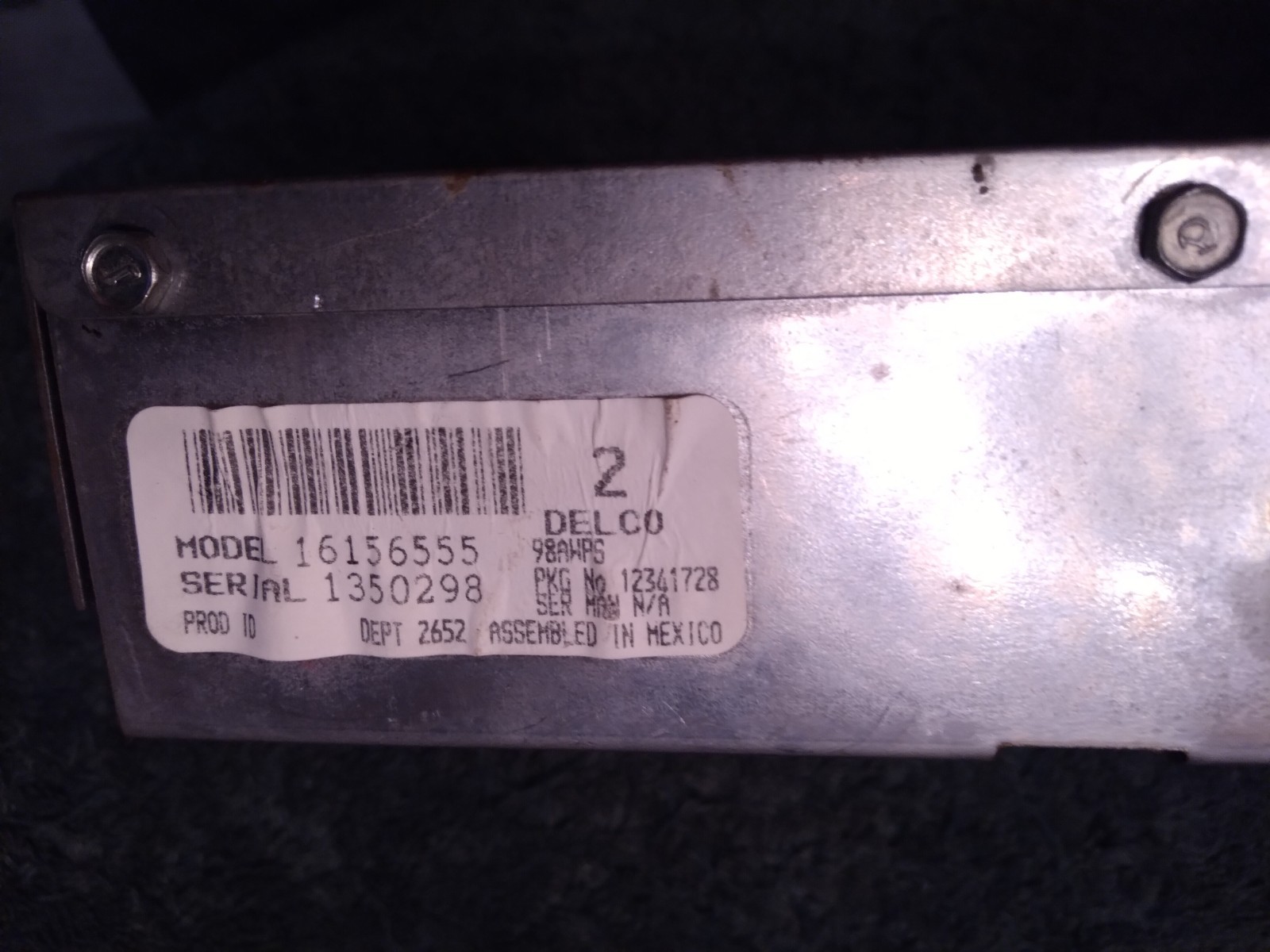 88-94, Chevy Truck Delco Radio Cassette & Amp tuner Set, Just Serviced
