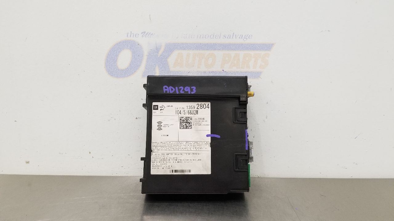 14 GMC SIERRA 1500 RADIO AUDIO RECEIVER 13592804