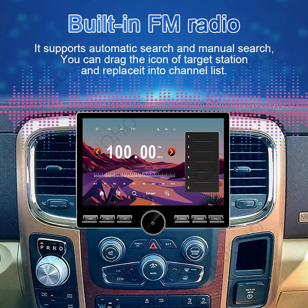 64GB Apple CarPlay Android 15 Car Stereo Radio Navi WIFI For Honda Fit 2014-2018
