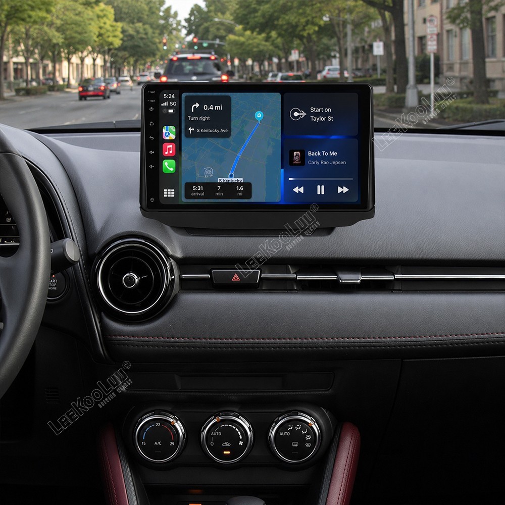 9”Android Apple CarPlay Auto 64G Head Unit Car radio For Mazda 2/CX-3 2016-2021