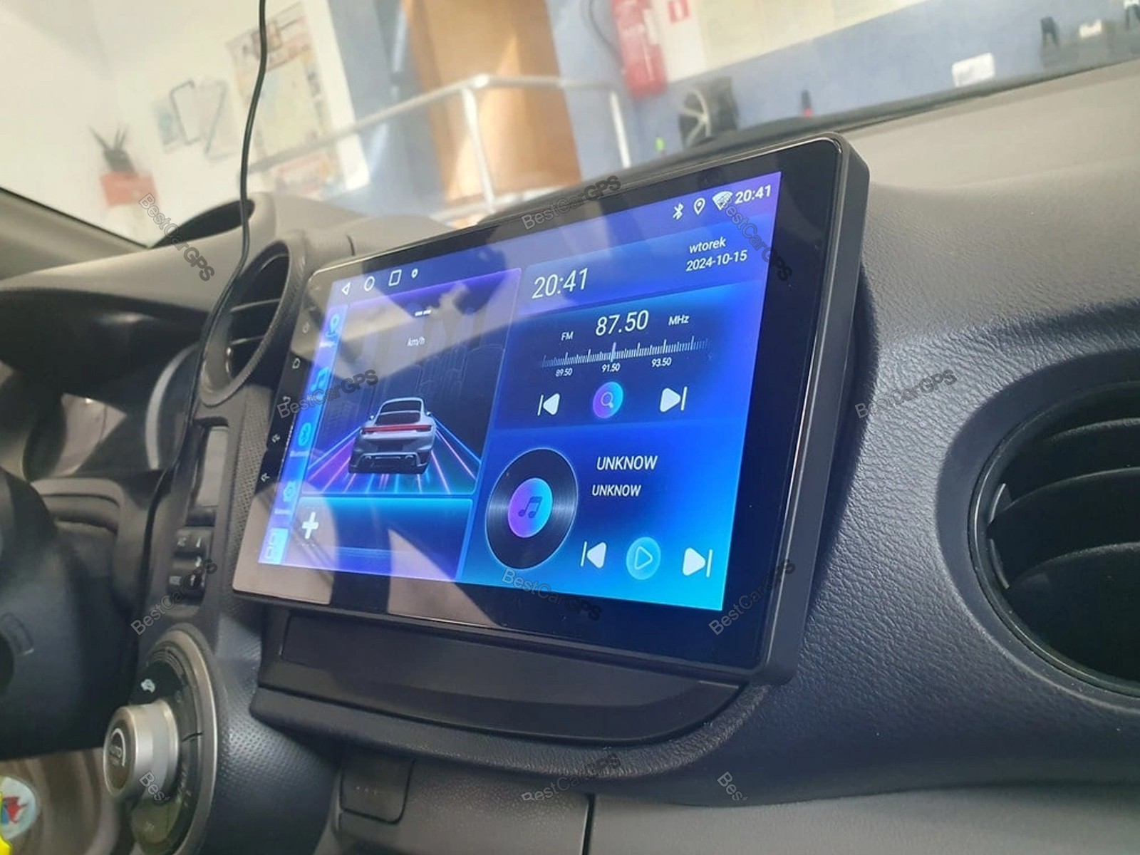 4+64G Android 15 CarPlay Stereo Radio GPS Sat Nav 9″ For Honda Insight 2009-2014