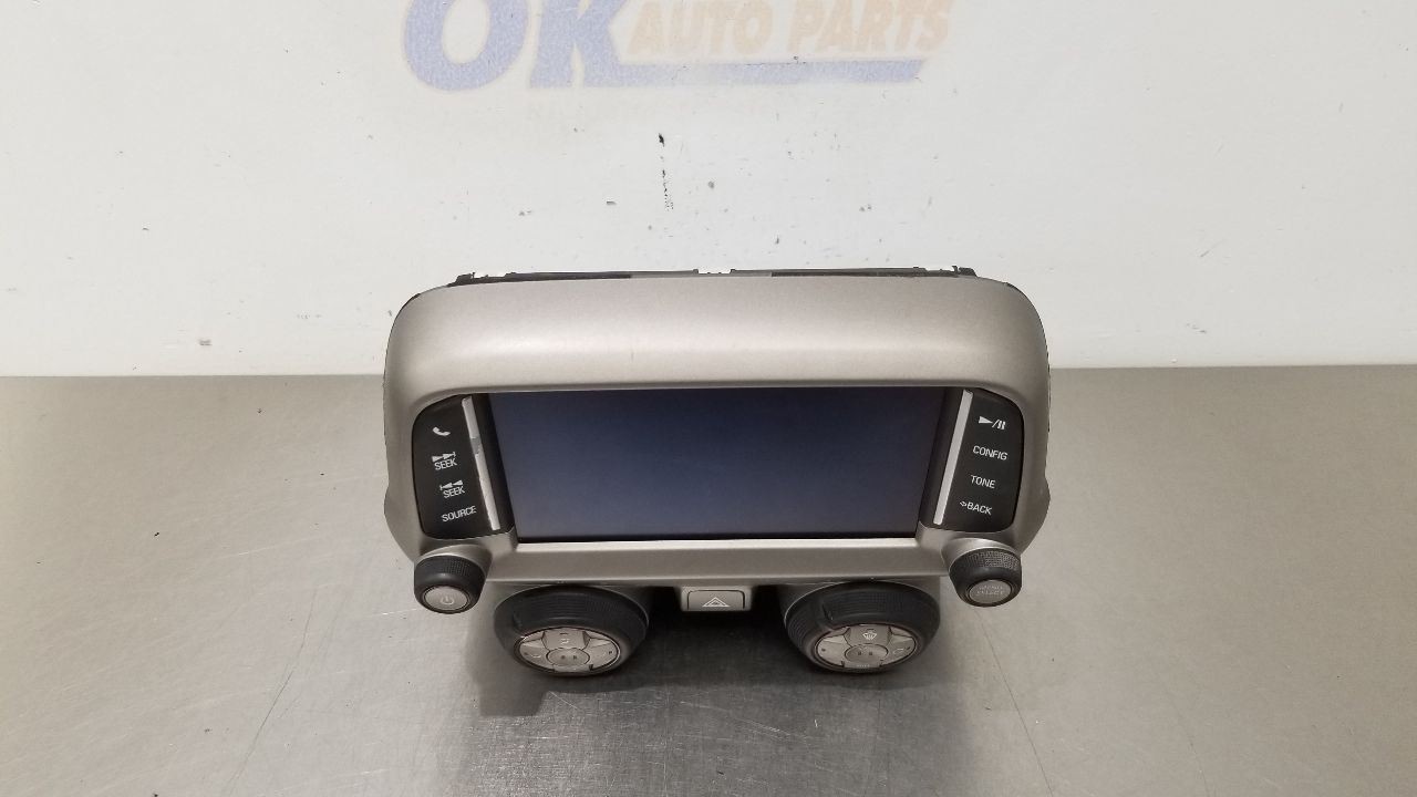 14 CHEVY CAMARO RADIO AUDIO CONTROL PANEL DISPLAY SCREEN 22919383