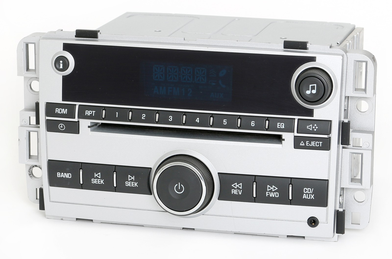 Chevrolet Equinox 2008 Silver Radio AM FM Single Disc w Aux Input 25956995