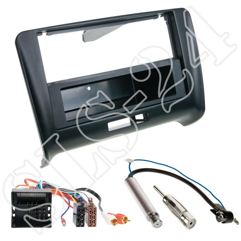VDO TRW312UB-BU radio Bluetooth USB with installation kit for Audi TT (8J) 04/2006