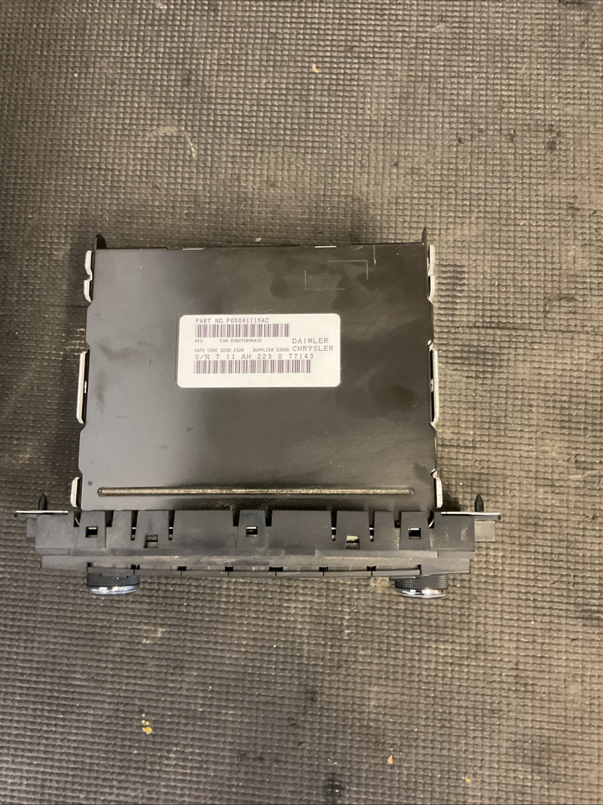 2010 Chrysler Sebring Cd Player Radio Receiver