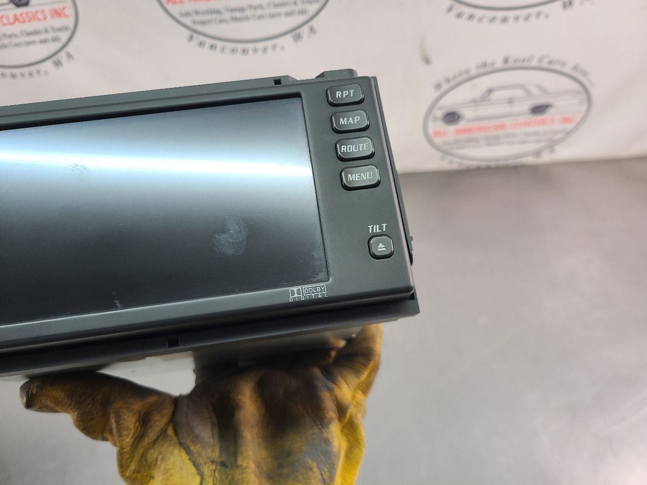 2004-09 Cadillac XLR AM-FM-Stereo Radio Head Unit Assembly, #10379717 – OEM