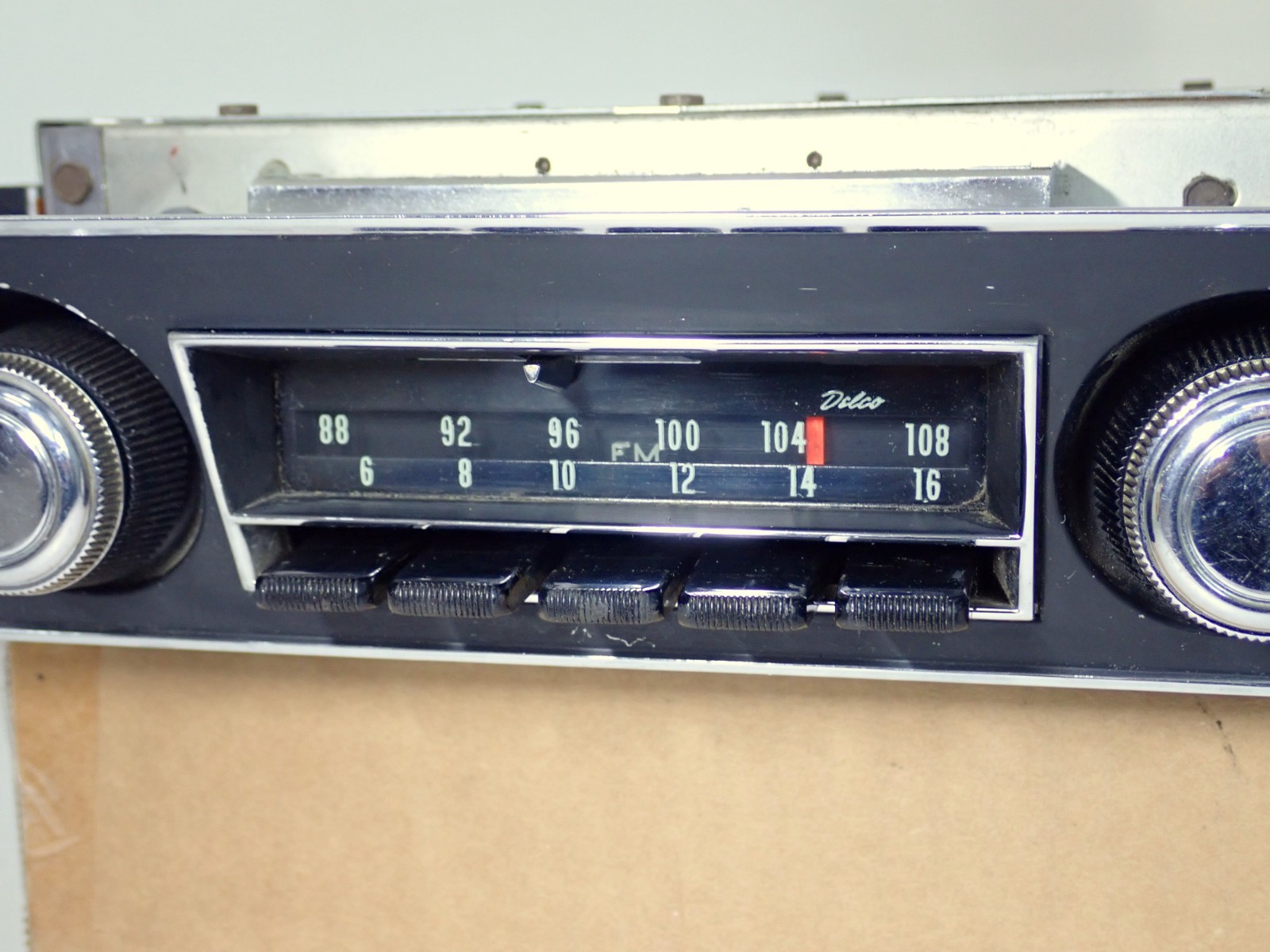 1967 1968 Camaro & Firebird AM FM Radio Delco 986824 Factory Option Works VIDEO