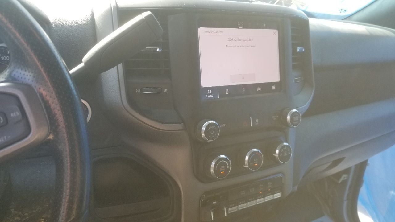 23 DODGE RAM 3500 RADIO AUDIO RECEIVER WITH DISPLAY 68629321AA