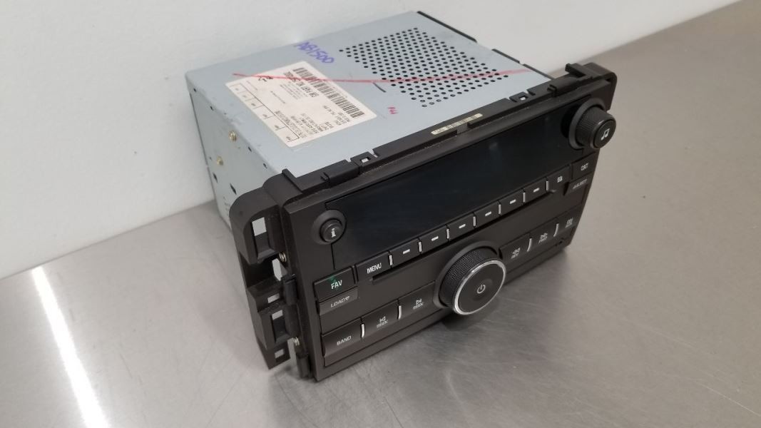 09 GMC SIERRA 1500 RADIO AUDIO RECEIVER HEAD UNIT 25974802