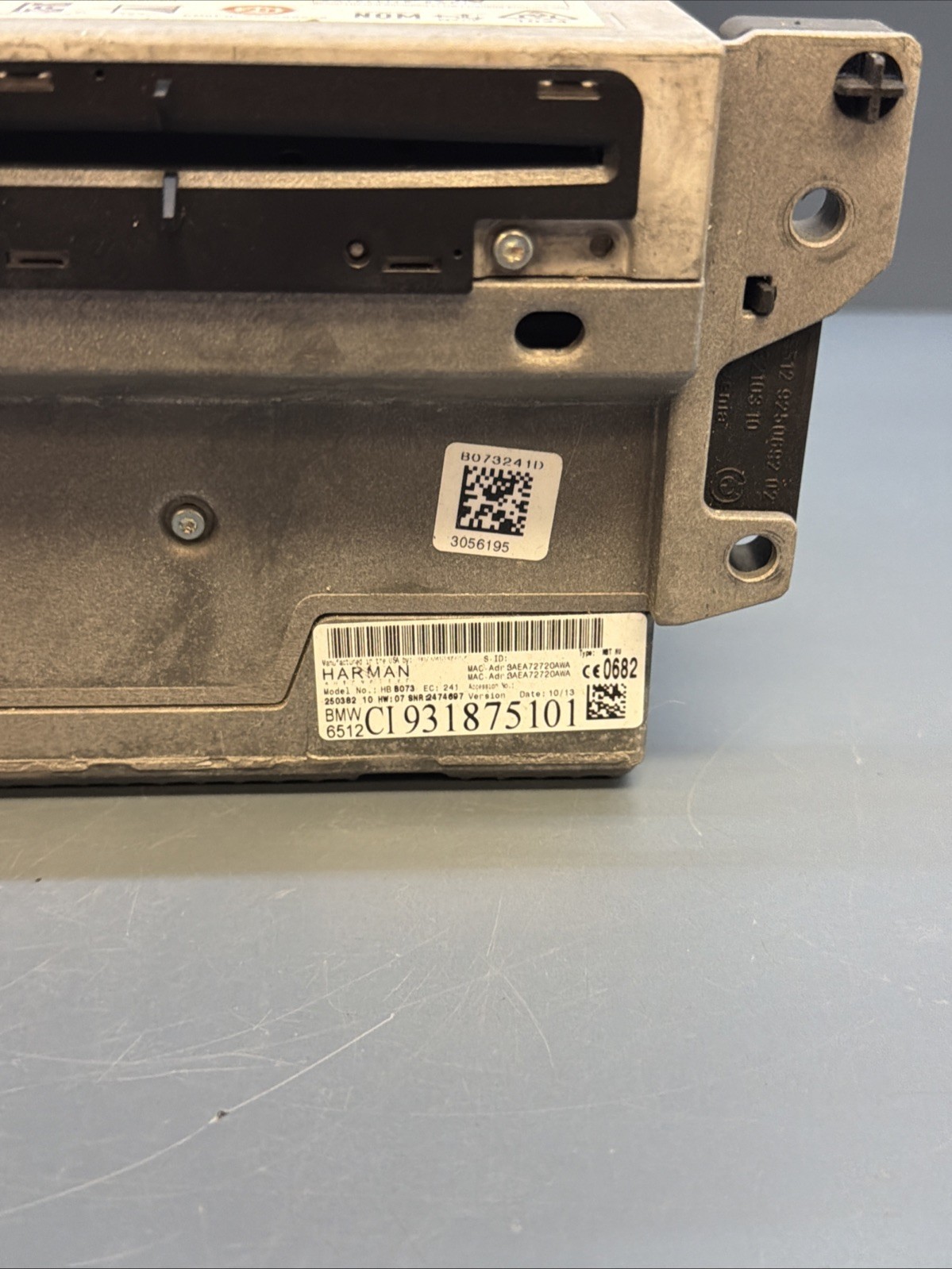 BMW F10 M5 F06 F12 F13 M6 5/6-SERIES DASH HEAD UNIT HIGH NAVIGATION CI931875101