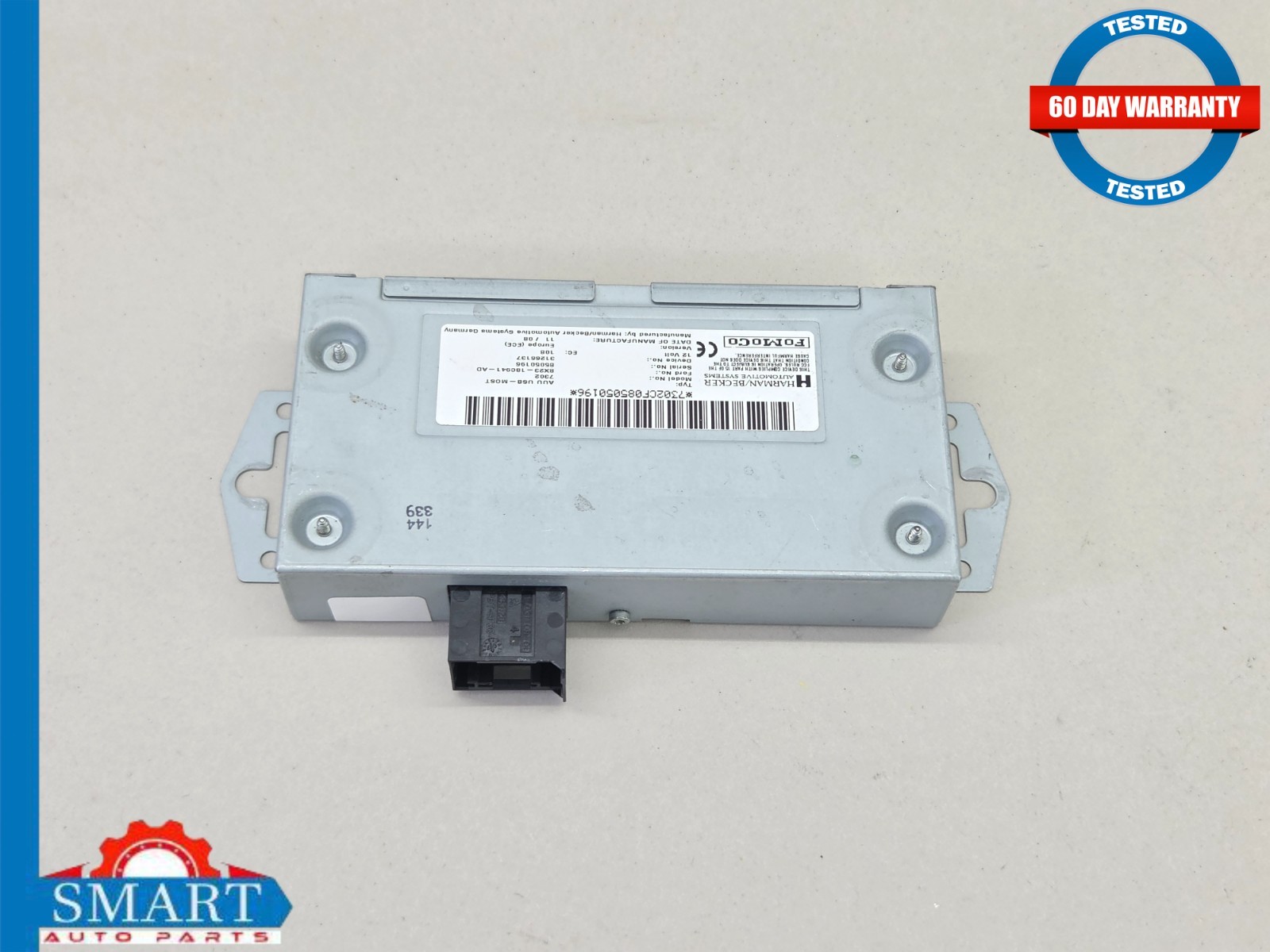 Jaguar XK XKR X150 Harman Becker USB AUX Audio Module 78k 07-15 OEM