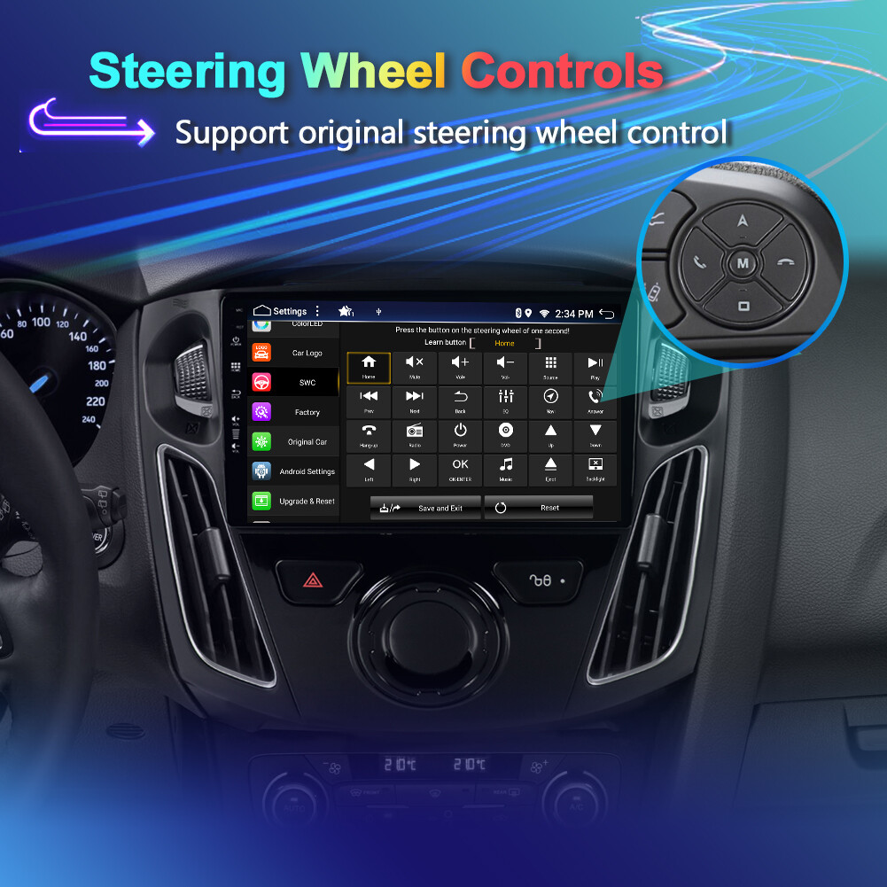 Android13 Car Stereo Head Unit For Ford Focus 2012-2018 GPS CarPlay RDS 6G+128GB