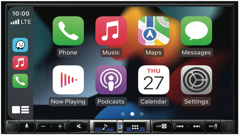 Alpine iLX-507 7″ Touchscreen Multimedia Receiver + License Plate Camera