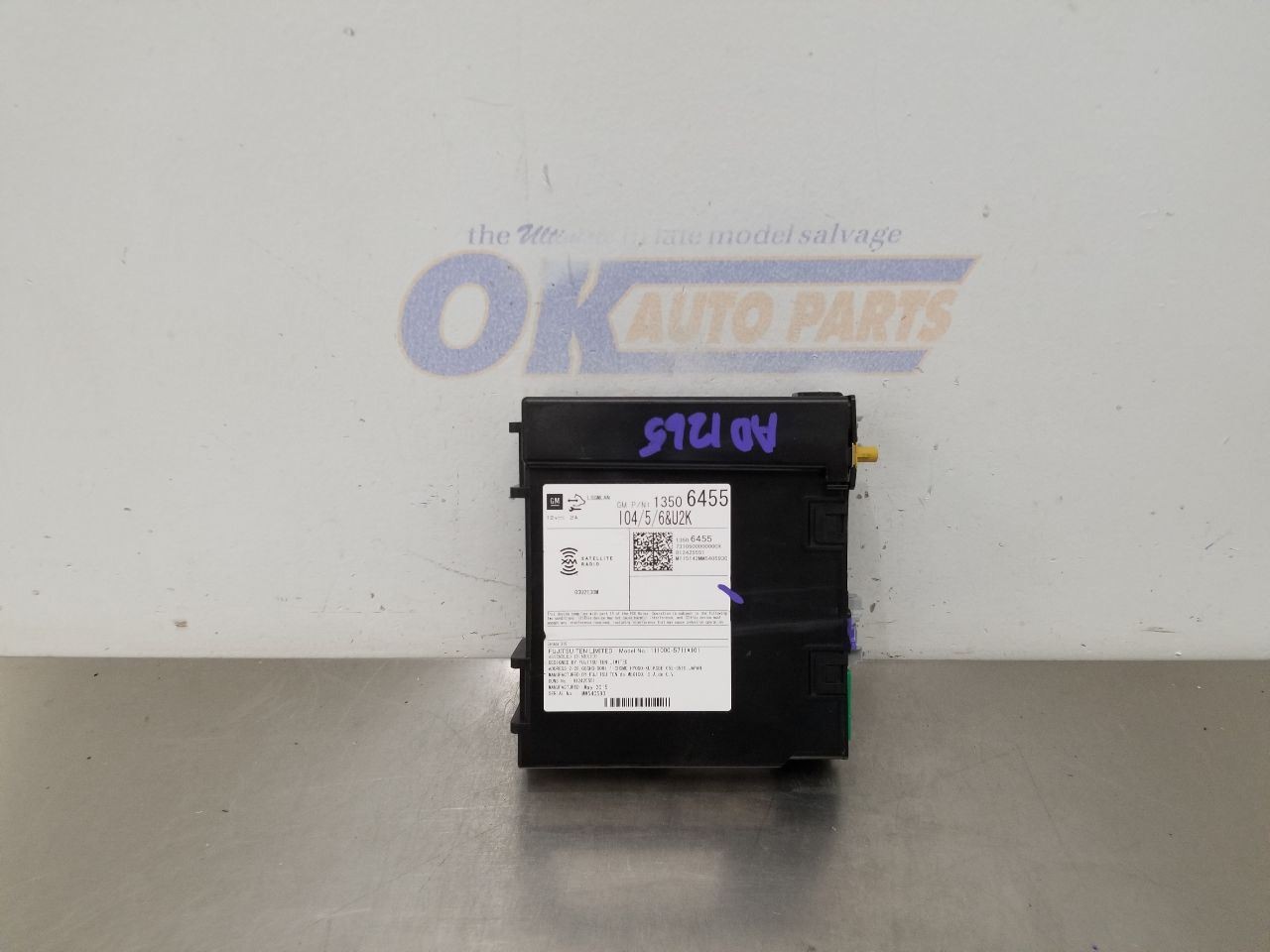 15 CHEVY SILVERADO 1500 RADIO AUDIO RECEIVER 13506455