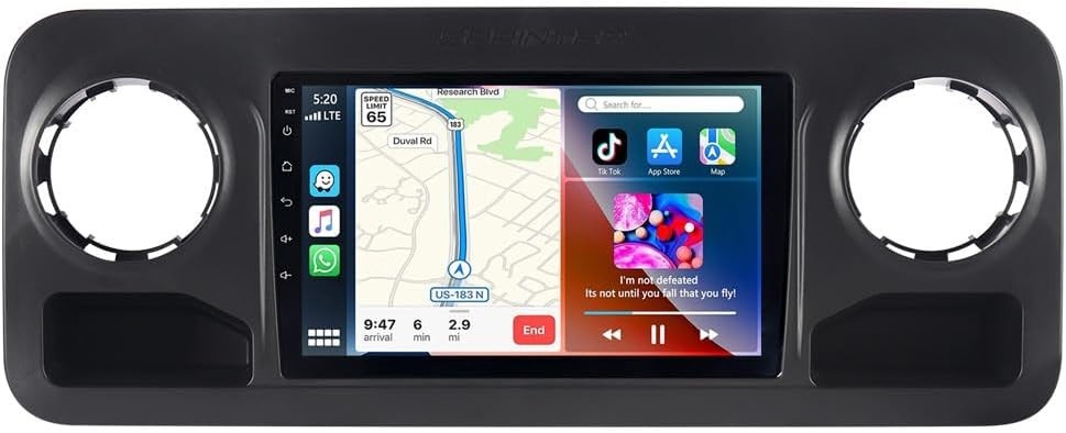 For 2019-2023 Mercedes-Benz Sprinter CarPlay Android 13 Car Radio Stereo FM Navi