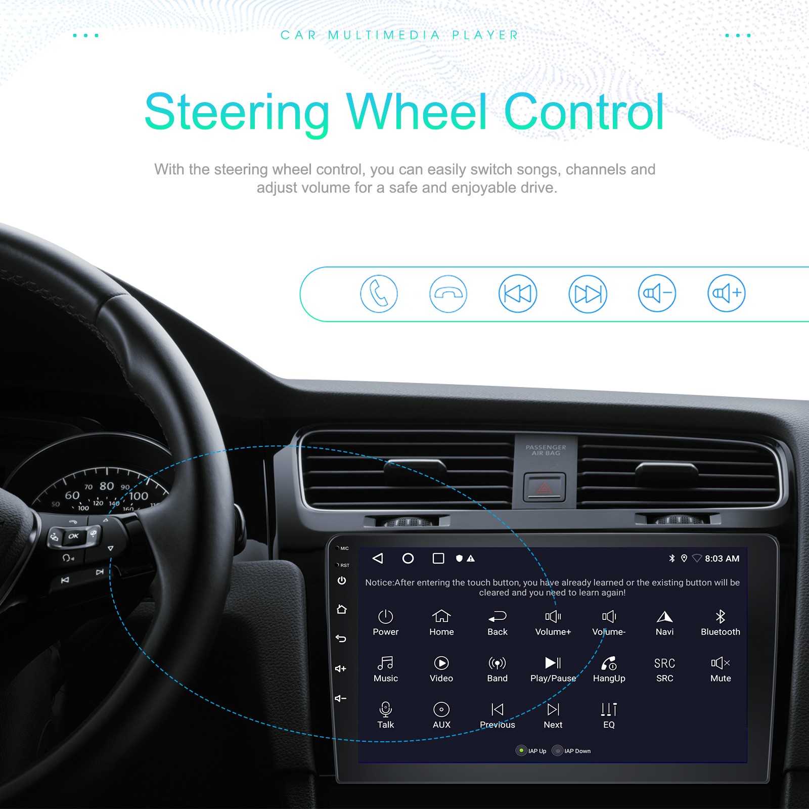 Apple Carplay Wifi Car Stereo FM Radio Fit BMW E46/318i/320i/323i/325i/328i/330i