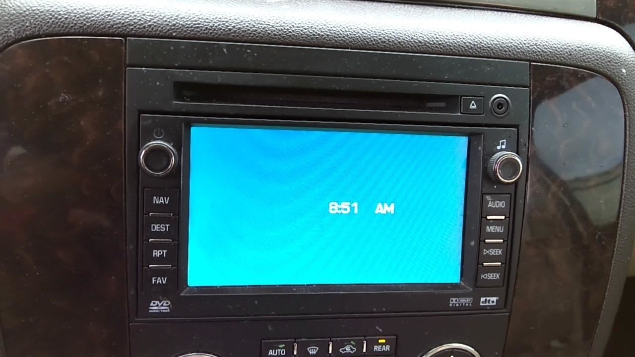 Audio Equipment Radio Opt Uvb ID 20807044 Fits 08-09 TAHOE 1360543