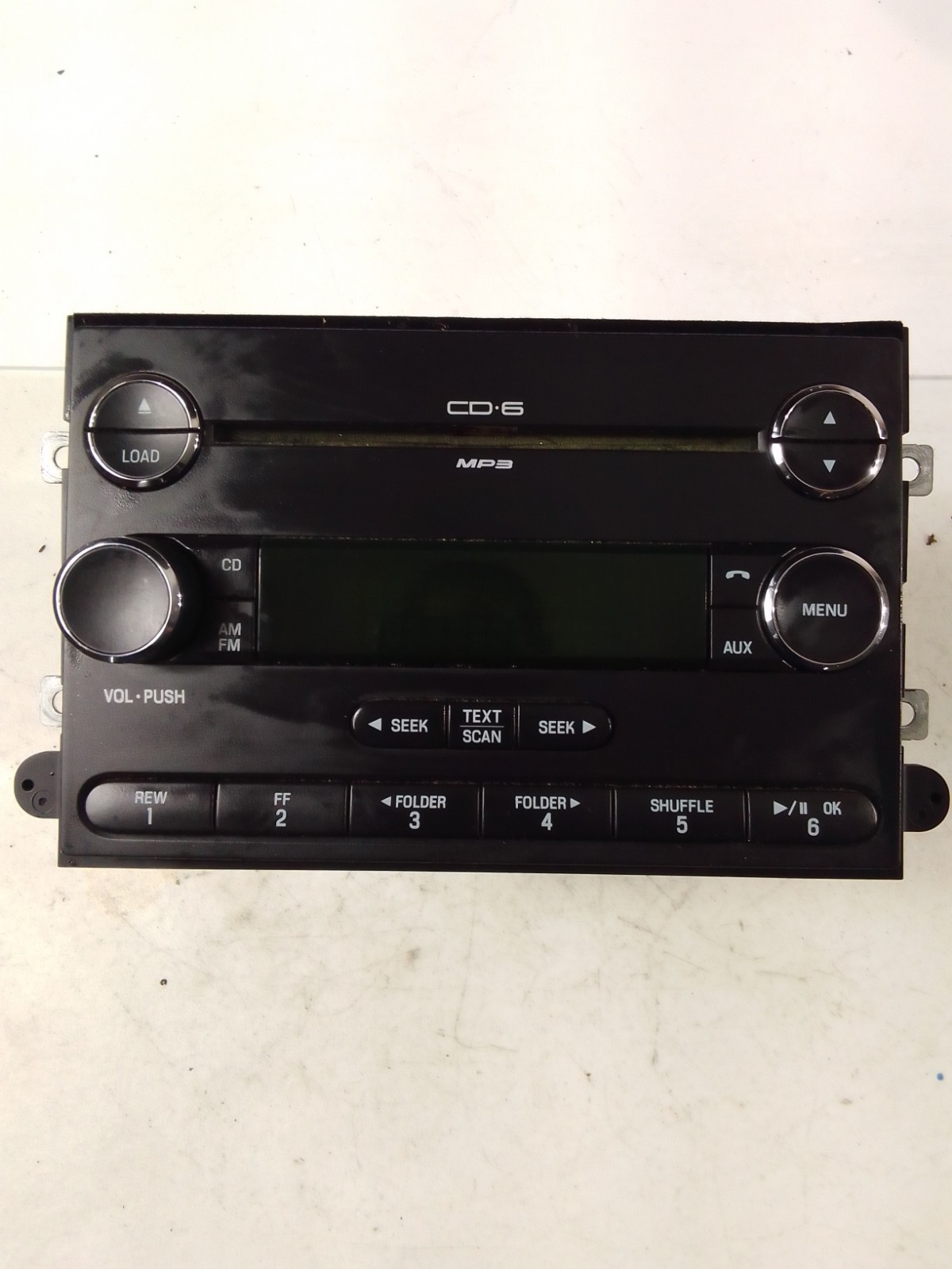 2007 Ford Fusion Radio/AM/FM/6-Disc CD Head Unit OEM 9E51-18C815-AA