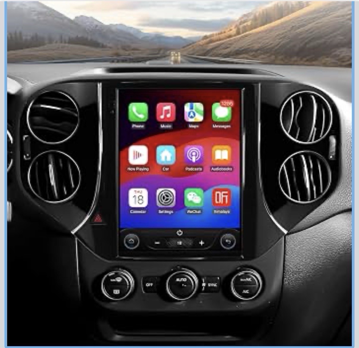 Wireless Carplay for VW Tiguan 2007-2016 Android Auto Car Radio GPS Navi WIFI BT