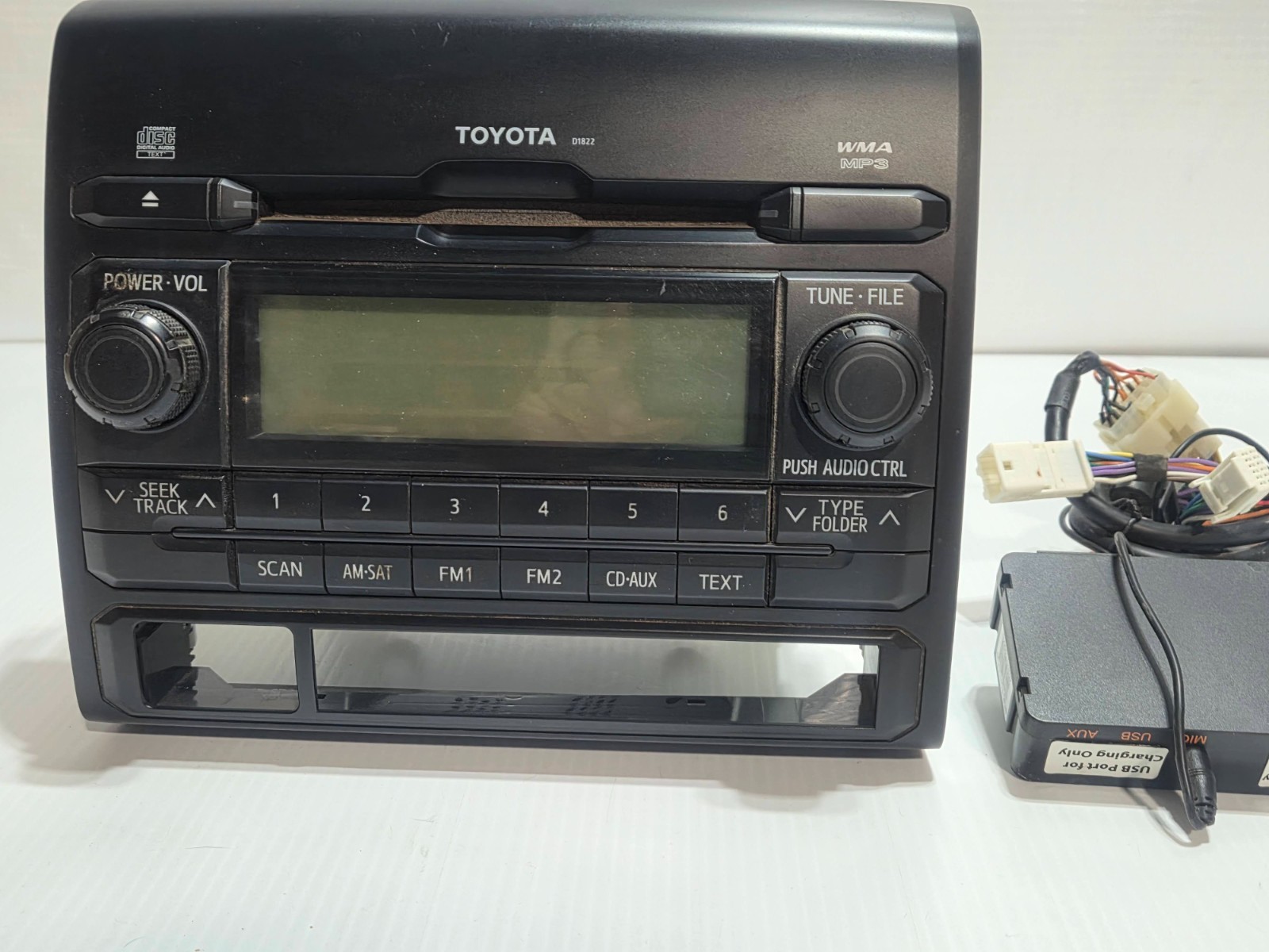 2012 Toyota Tacoma OEM Radio CD MP3 WMA 86120 04250 D1822 Non JBL Tested