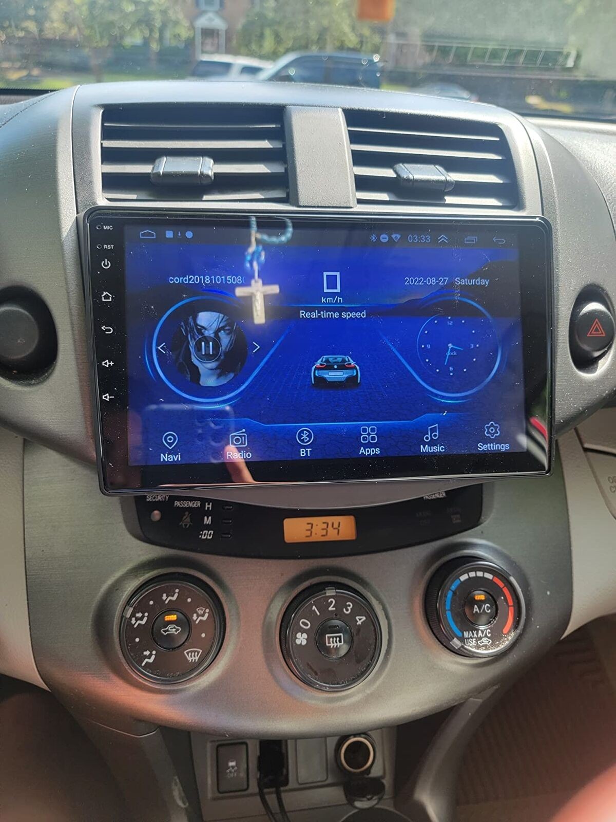 9” Android 12.0 Car Radio Stereo GPS Navi Player For Toyota RAV4 2006 2007-2012