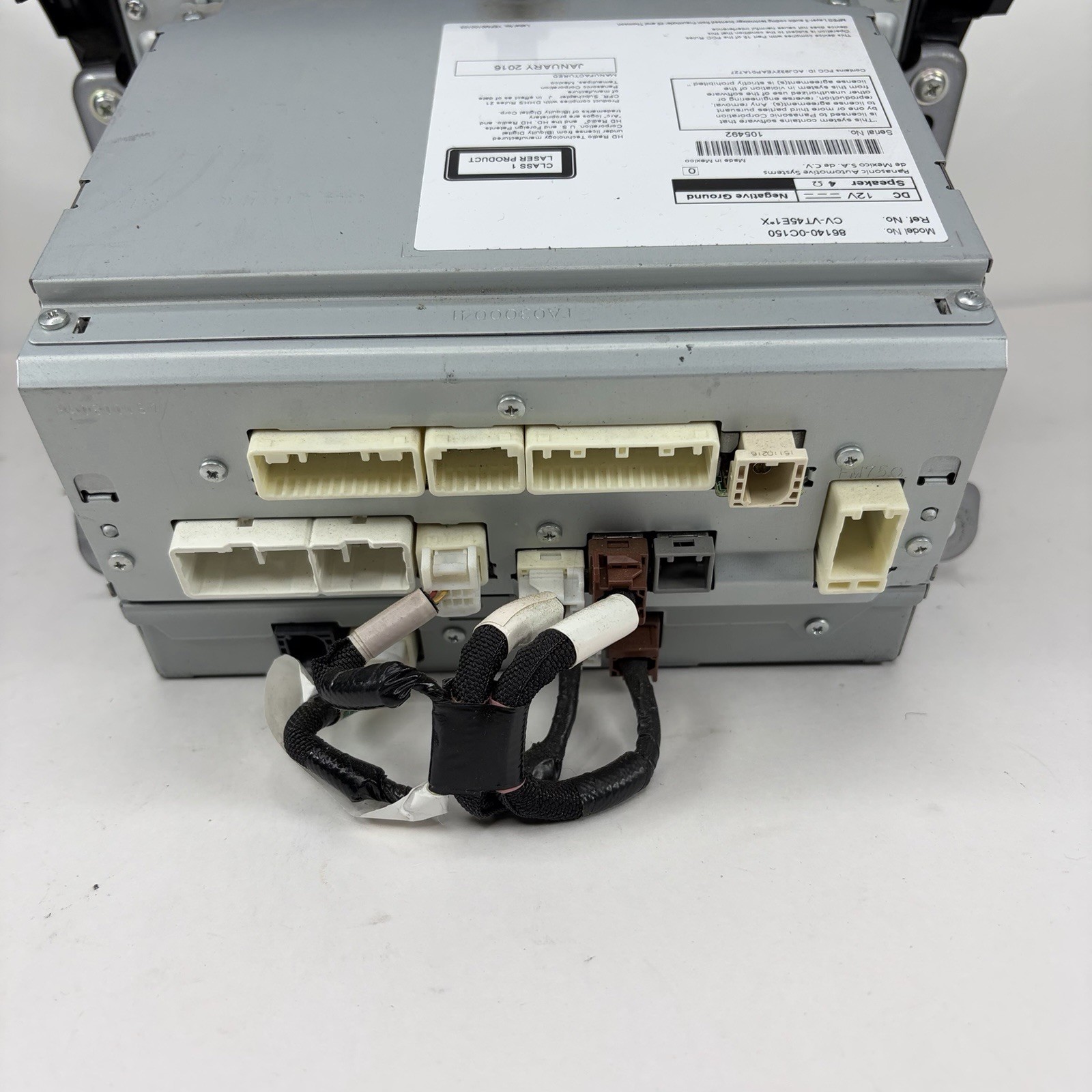 2014-2019 Toyota Tacoma OEM Entune Radio Display and Receiver Assembly w/ Manual