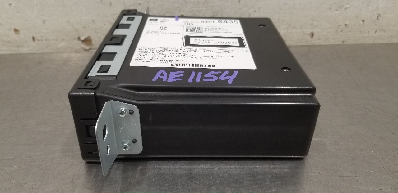 18 GMC SIERRA DENALI 1500 6.2L RADIO AUDIO DISC PLAYER OPT TG5 84016435