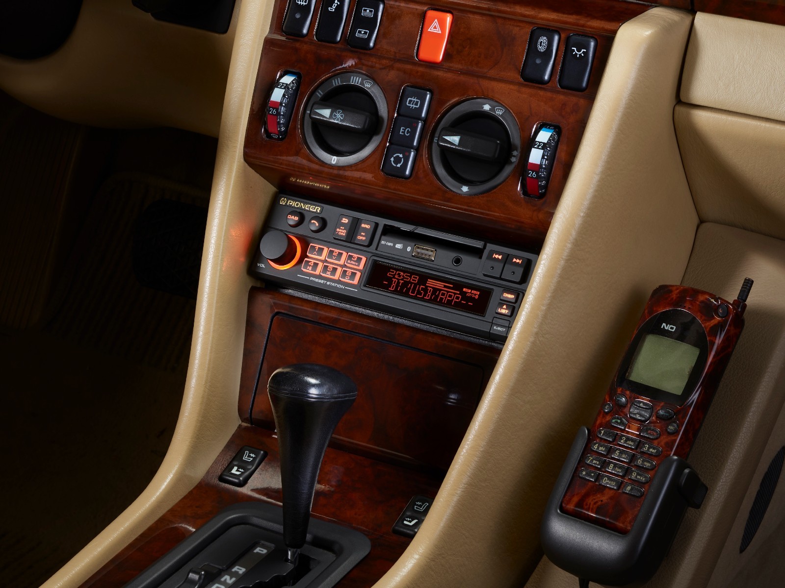 Pioneer SXT-C10PS – Retro Tape Deck Style BT DAB+ USB Aux Car Stereo IN STOCK