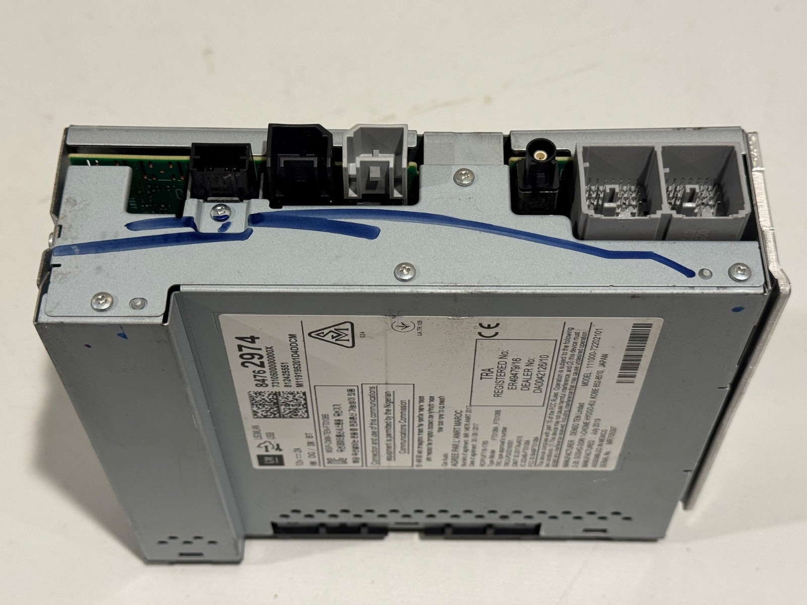 2020 – 2021 GMC Terrain Radio Receiver Control Module OEM 84762974