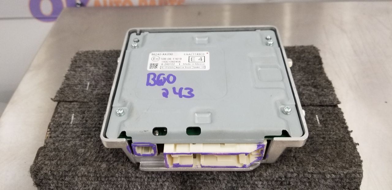 24 TOYOTA TACOMA SR5 2.4L 4X2 AUDIO EQUIPMENT RADIO EQUALIZER 86240AK030 OEM