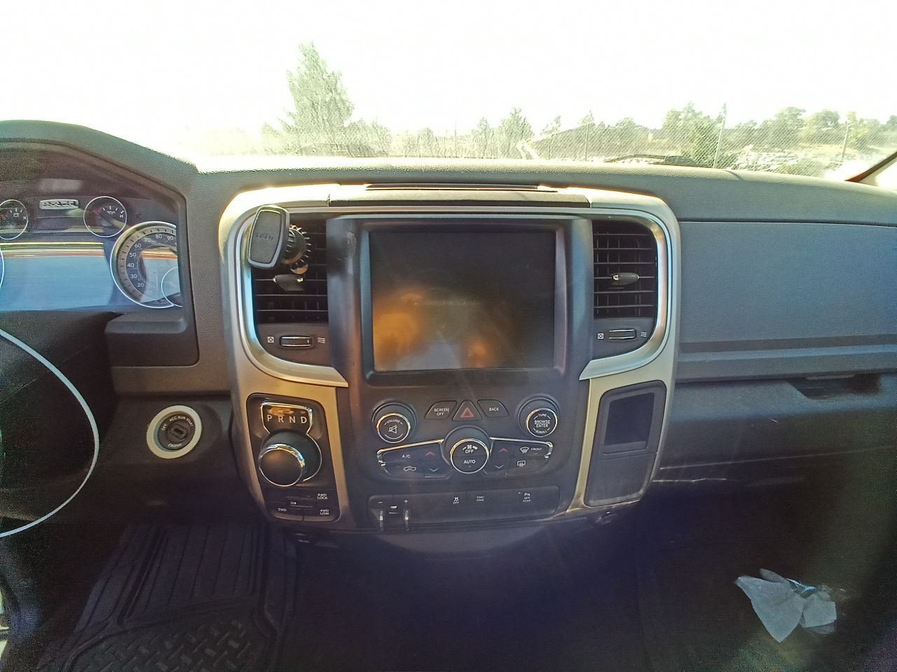 68270663AF AM FM NAV Radio Display And Receiver from 2017 RAM 1500 12410717