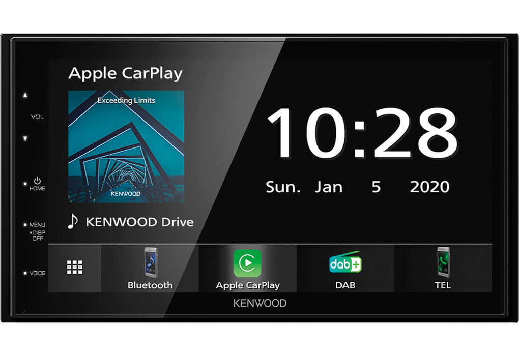 Kenwood DMX5020DABS Radio DAB Bluetooth with installation kit for VW Touareg (7L)