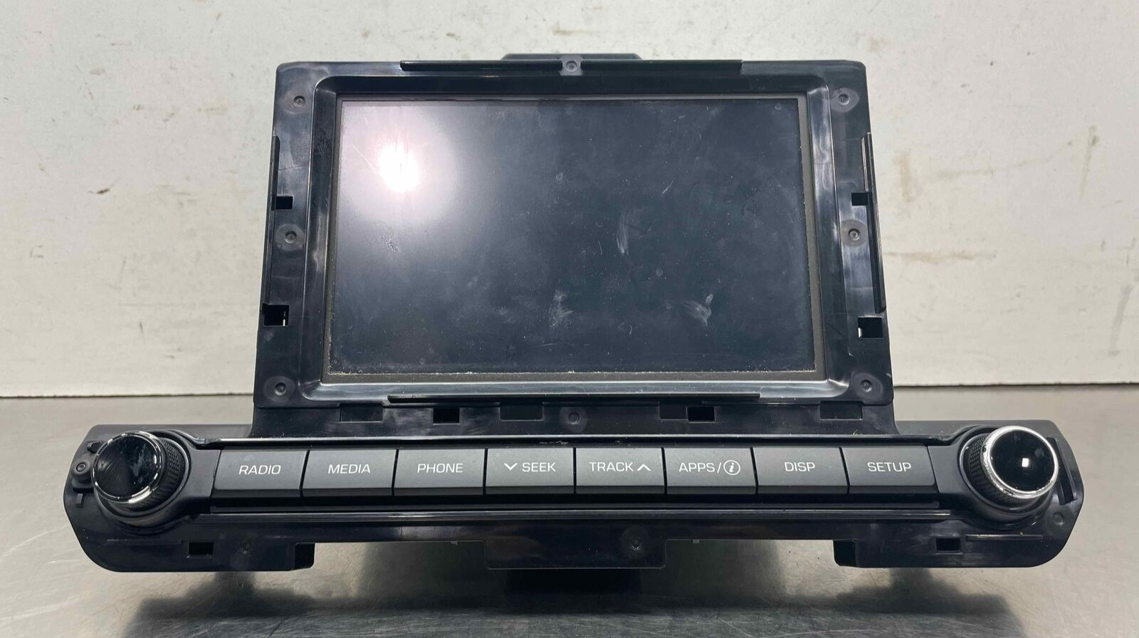 2017 Hyundai Elantra Mobis Radio Receiver Screen Display Panel 96160-f2100Uat 18
