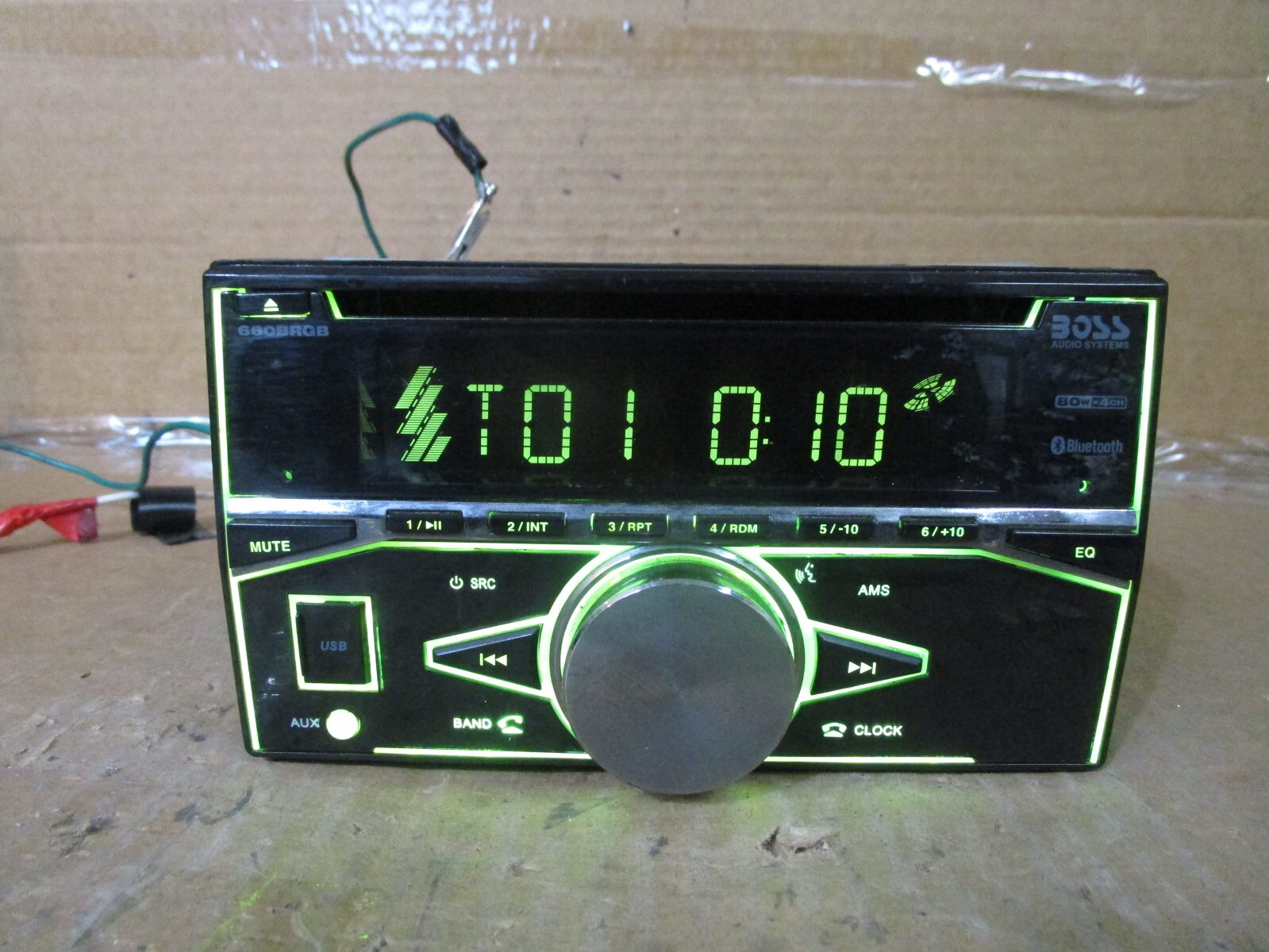Boss Aftermarket Radio Stereo Display Audio Sound Equipment Head Unit 660brgb RL