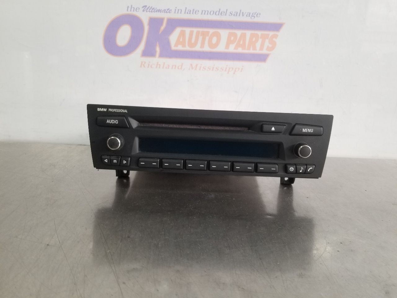 08 2008 BMW 135I RADIO AUDIO PROFESSIONAL MODEL RECEIVER AM-FM-CD 65129178860