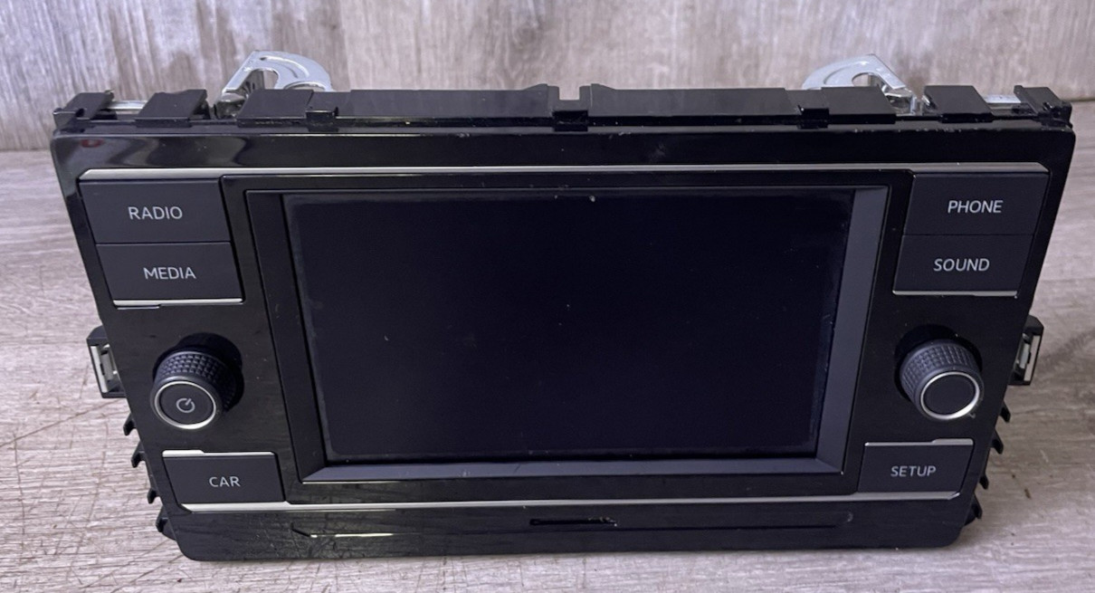 2019-21 VOLKSWAGEN JETTA RADIO HEAD UNIT OEM PART # 5G6.035.869.E