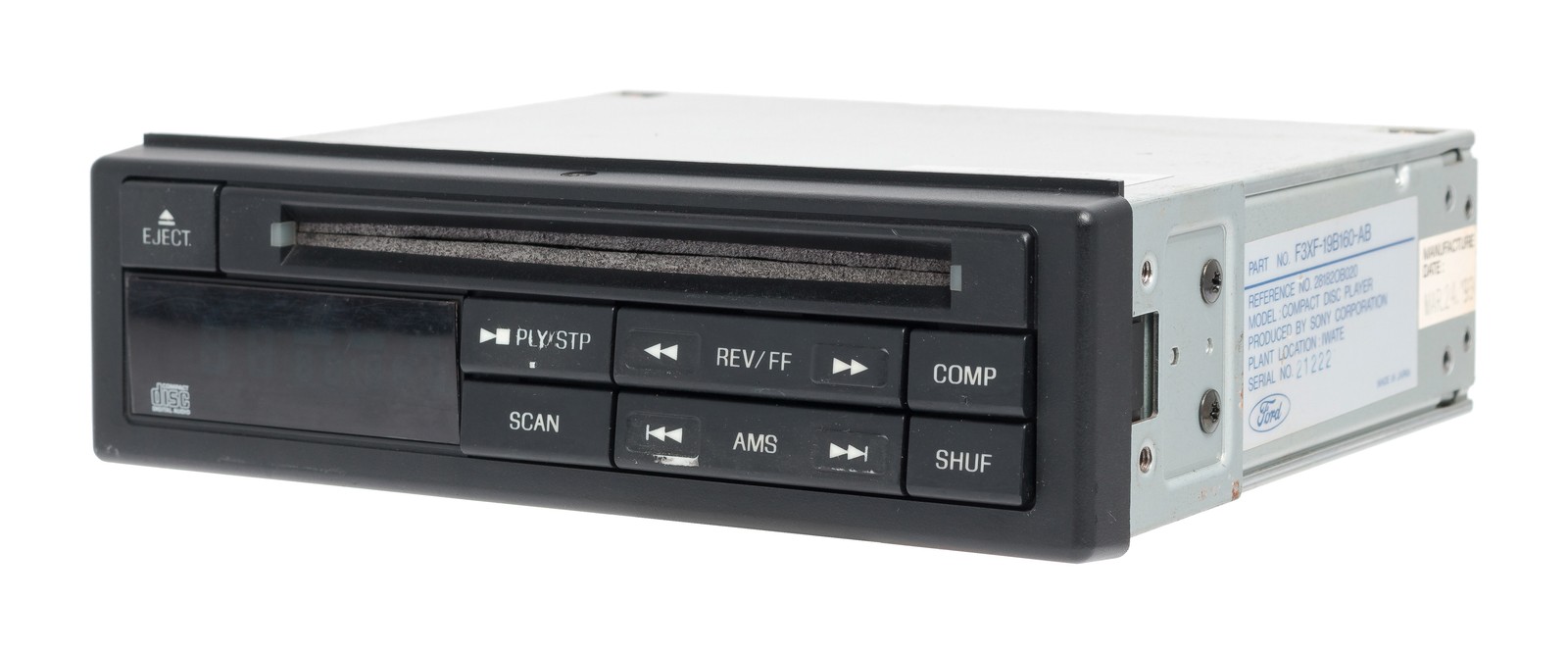 1993-1995 Nissan Quest Mercury Villager Remote CD Player F3XF-19B160-AB