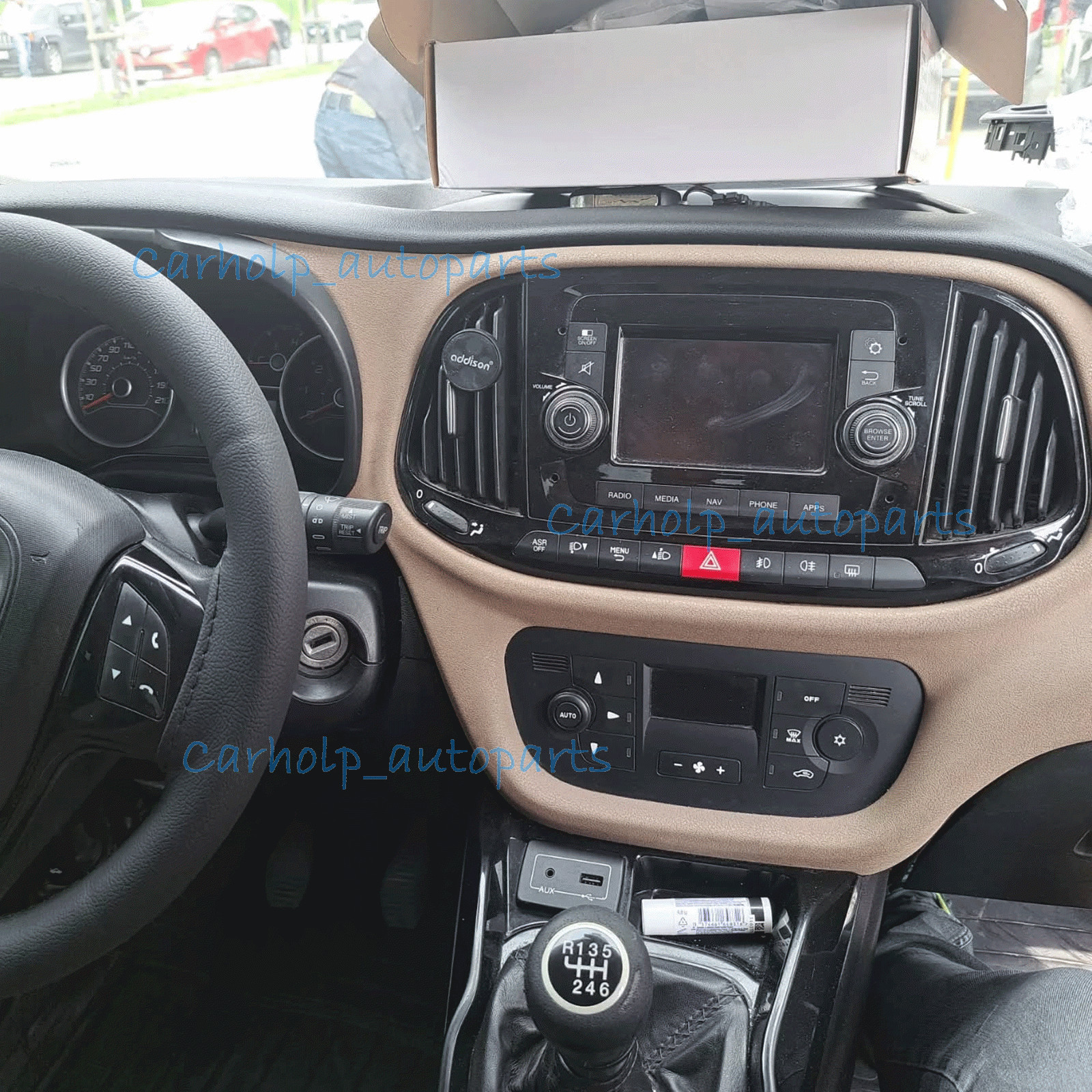 For Dodge Ram ProMaster City 2015-2021 Android 14 Carplay Car Stereo Radio 4+64G