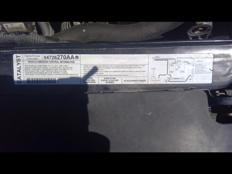 2005-07 DAKOTA Audio Equipment Radio Receiver Radio AM FM CD Player 05064173AI