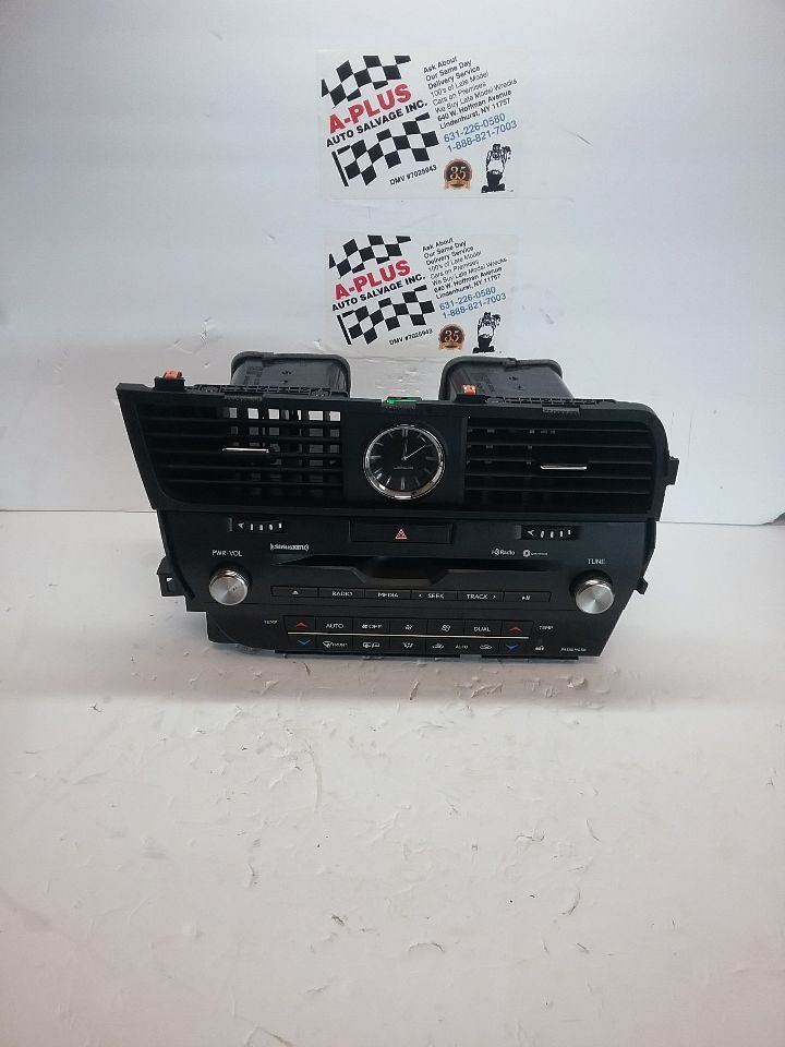 2020 LEXUS RX350 RECEIVER AND CLIMATE CONTROL FITS 20-22 ID 861200E680