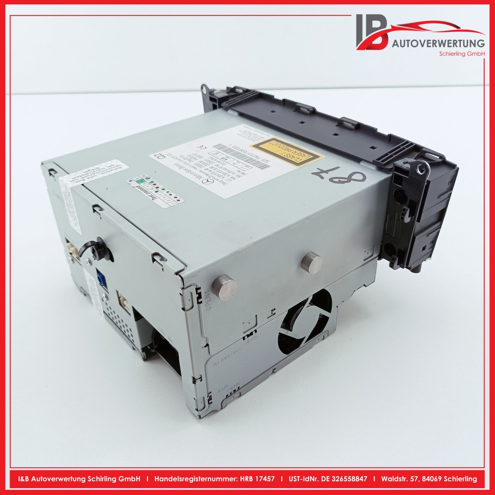 MERCEDES BENZ C-CLASS W204 C220 CDI Radio Headunit A2048704490 A2048700089