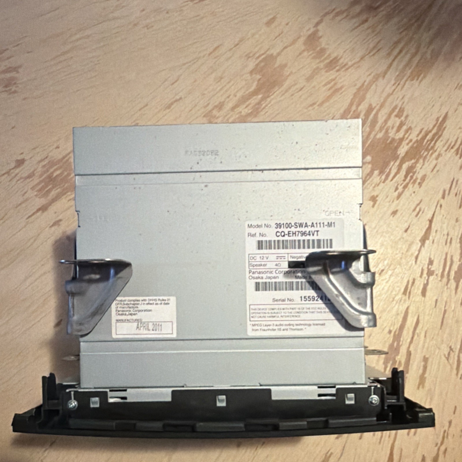 07-11 Honda CRV CR-V OEM Radio 6 CD MP3 WMA Player