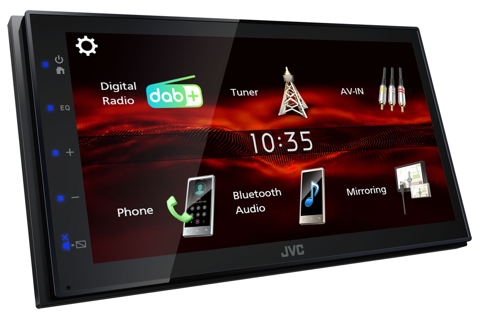 JVC KW-M180DBT Dual DIN MP3 Car Stereo Touchscreen DAB Bluetooth USB iPod
