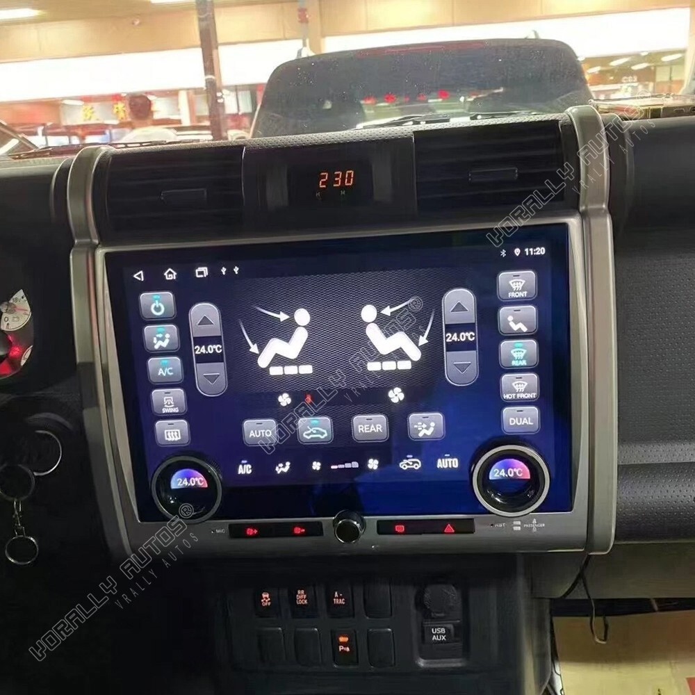 4+64G For 2007-2022 Toyota FJ Cruiser 13.3″ Carplay Stereo Radio Android 15 GPS