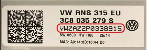 VW Radio SAFE Code Removal – RNS510 / RCD210
